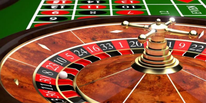 Người chơi chọn các cặp số để đầu tư roulette